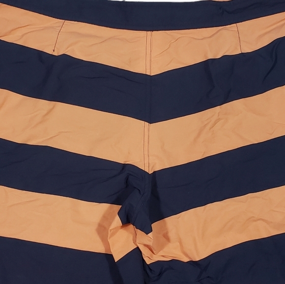 Patagonia Striped Board Shorts Swim Trunks Mens Size 38 ACTUAL 39 Preppy Beach - Picture 5 of 12